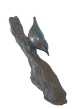 Bronze Nuthatch by Sculptor Andrew Glasby - Limited Edition