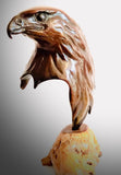 Bronze Golden Eagle Head by Sculptor Alan Glasby OBE GM - Open Edition