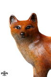 Bronze Fox by Sculptor Andrew Glasby