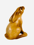 Bronze Moongazing Hare by Sculptor Andrew Glasby