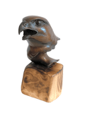 Bronze Peregrine Head by Sculptor Alan Glasby OBE GM - Open Edition