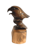 Bronze Peregrine Head by Sculptor Alan Glasby OBE GM - Open Edition