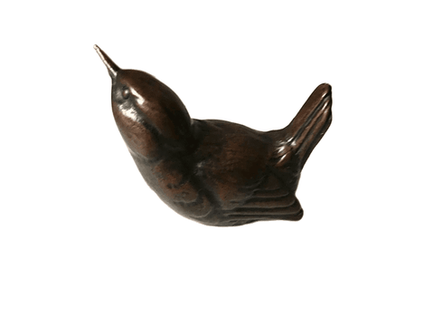Bronze Wren by Sculptor Alan Glasby OBE GM - Limited Edition