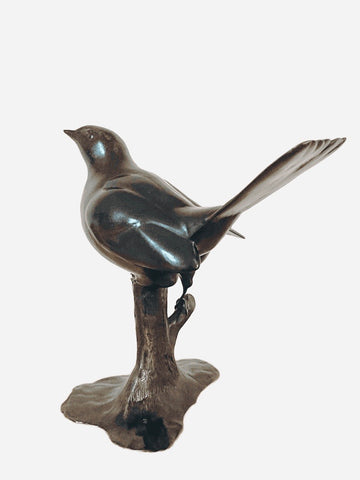 Life size Bronze Blackbird