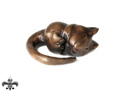 Bronze Sleeping Dormouse by Sculptor Andrew Glasby - Open Edition