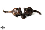 Bronze Dormouse Pair by Sculptor Andrew Glasby - Open Edition