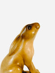 Bronze Moongazing Hare by Sculptor Andrew Glasby