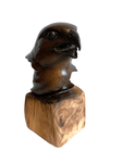 Bronze Peregrine Head by Sculptor Alan Glasby OBE GM - Open Edition